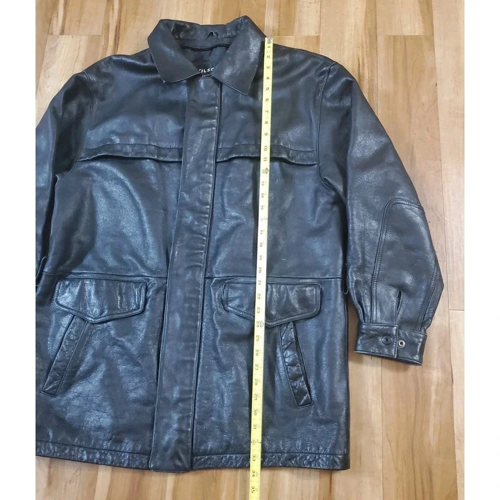 Wilsons Thinsulate‎ Ultra Insulated Leather Jacket MISSING Liner & Belt Mens L